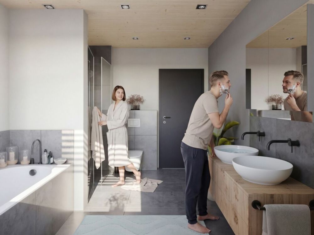 Neubau: 5½-Zimmer-Reiheneckhaus in ökologischer Holzbauweise -  Bild 3