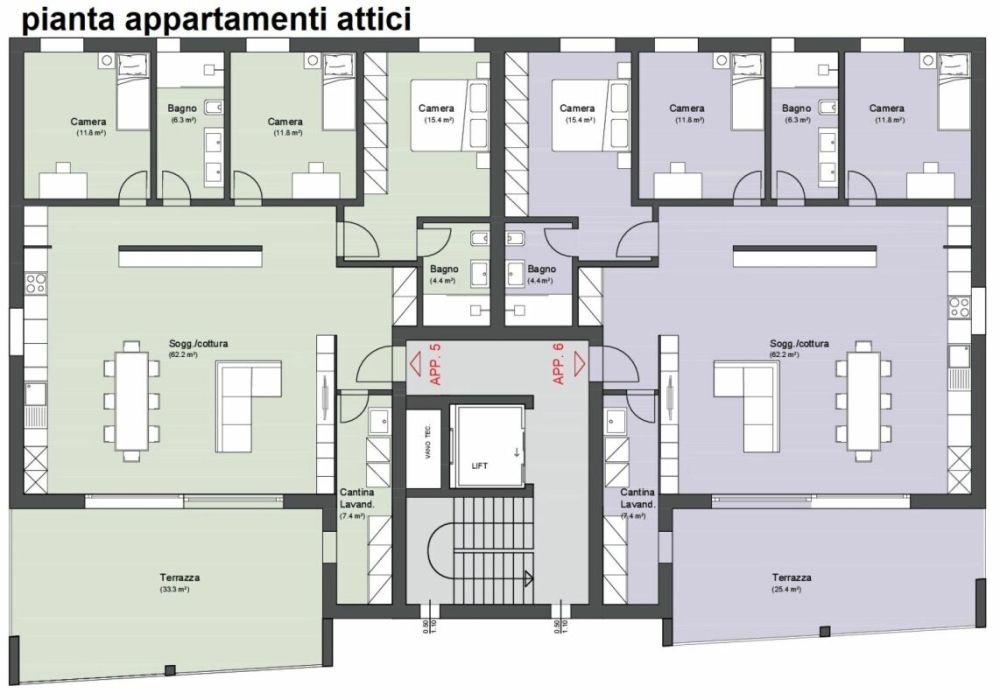 NUOVI APPARTAMENTI A CAMA -  Bild 10