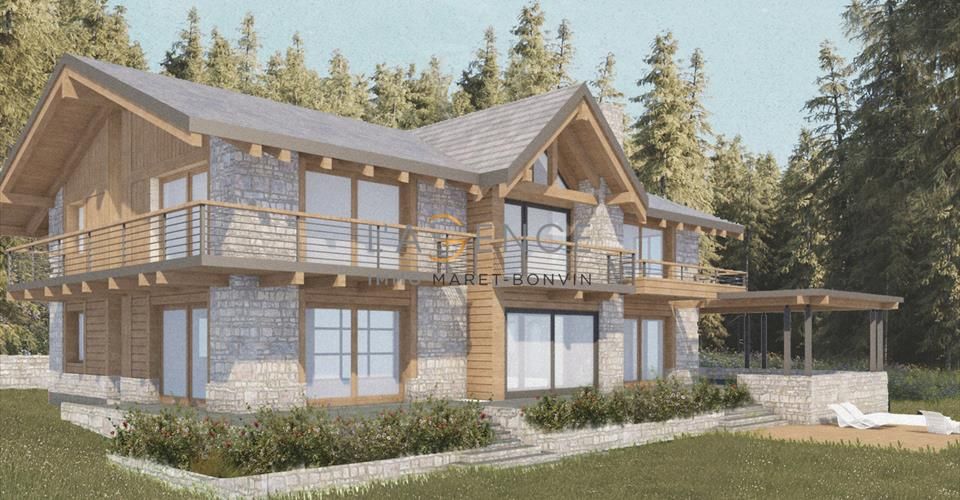 Un projet d'exception à Crans-Montana – Chalet de luxe à personnaliser - Chalet 9.5 pièces - image - 1