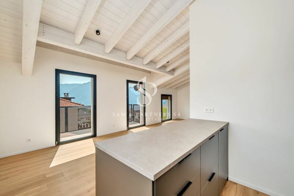 Moderno Attico 3.5 locali con vista lago copia -  Bild 4