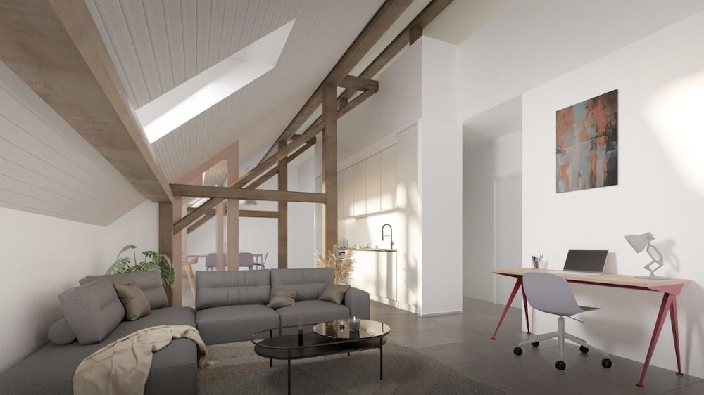 Le chantier a débuté ! Construction de 3 appartements de 4.5 et 5.5 pièces. Dès CHF 795'000.--. -  Bild 7