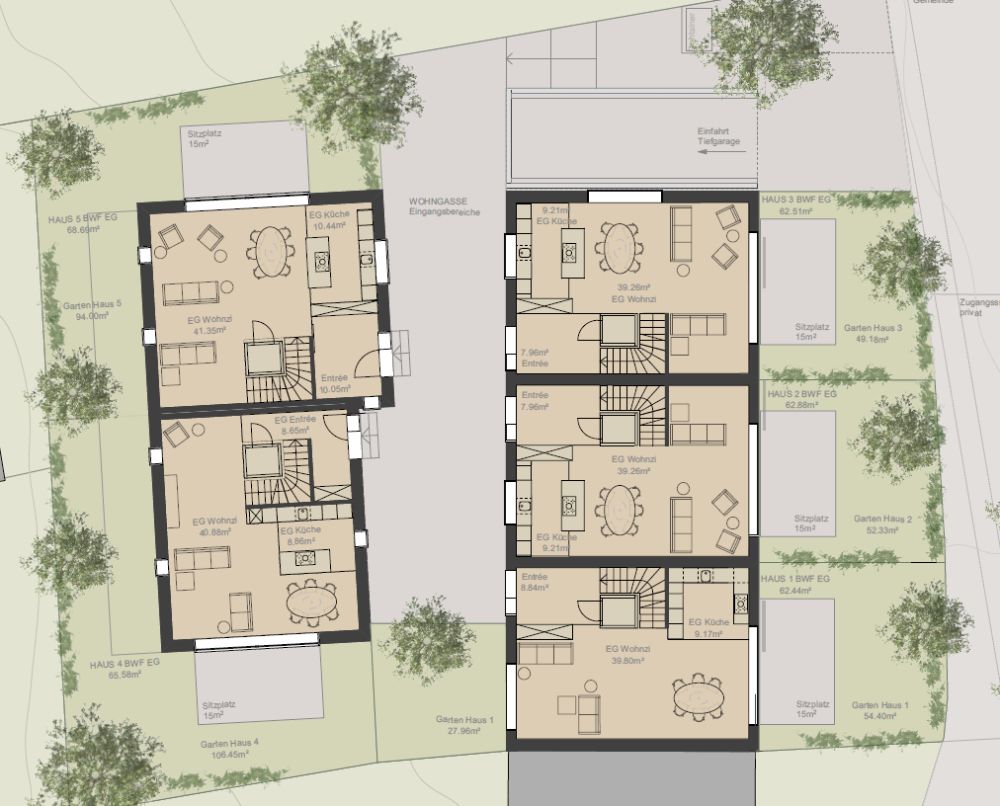 Haus 2 - Reiheneinfamilienhaus mit Lift -  Bild 5
