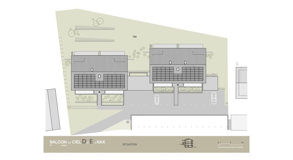 Balcon du Ciel à Nax - Résidences principales du studio au 4 pièces, début des travaux au printemps 2025 - P-02 situation (5)