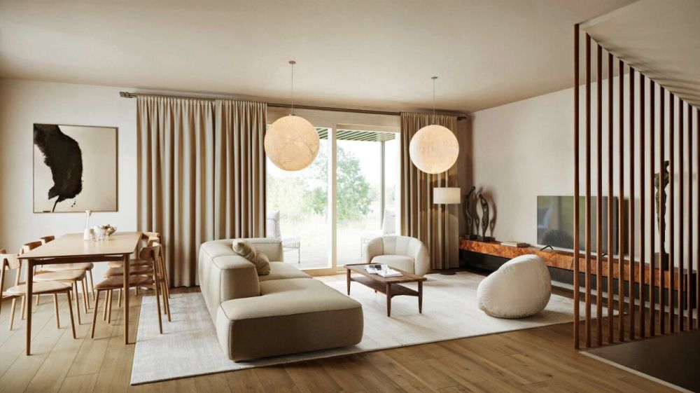 Lignerolle - Villa mitoyenne neuve 5.5 pièces | 134 m² habitables | à 5 min d'Orbe -  Bild 1