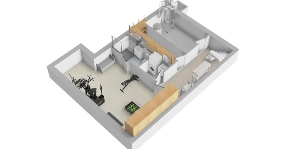 Élégante villa jumelle contemporaine HPE sur plan - Villa 6 pièces - image - 9