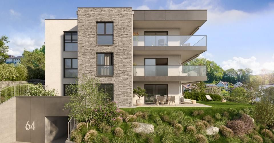 Attique lot 203 - projet neuf proche Attalens et Châtel-St-Denis - Attique 4.5 pièces - image - 6