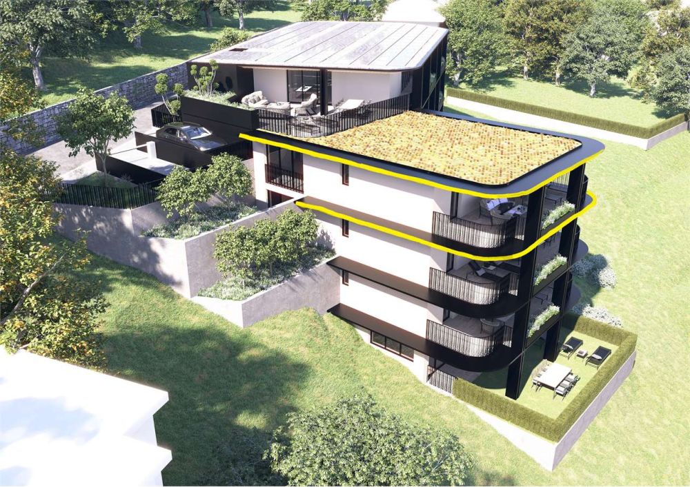 PPP7 - Pregassona: Super Attico 5.5 Locali con Terrazza Panoramica - Bild 2