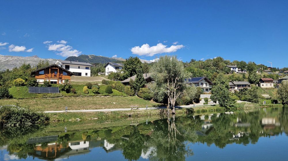 Villa neuve d'exception à Lens - Vue imprenable sur le lac du Louché - Bild 13