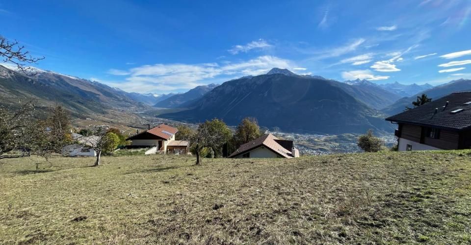 Entre plaine et montagne magnifique chalet neuf proche de Crans-Montana avec vue imprenable sur les 4000 valaisans - Chalet 4.5 pièces - image - 6