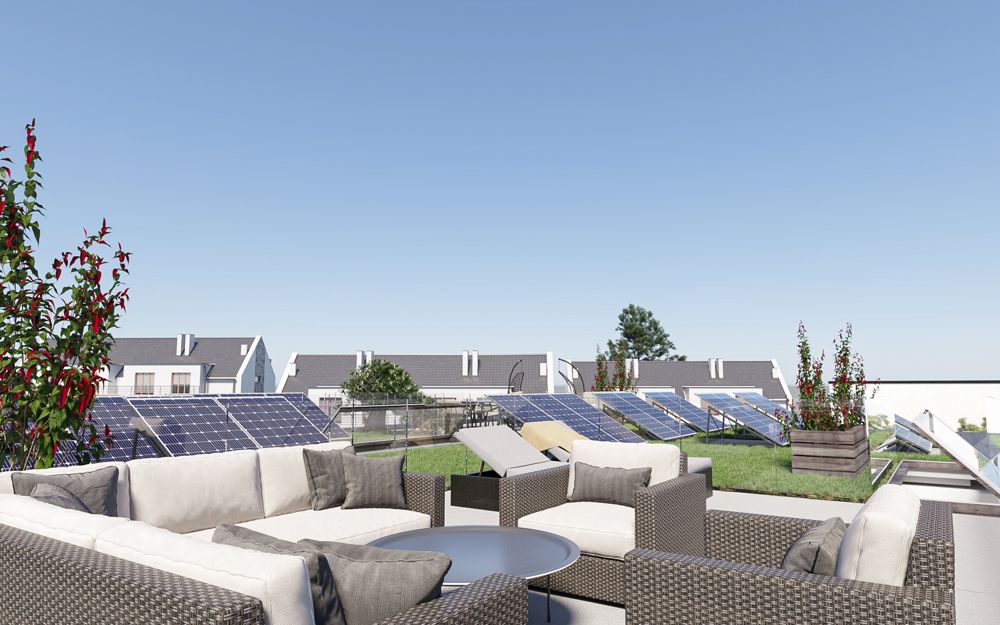 Quartier Vier - Exklusives Wohnen mit Komfort - Dachterrasse