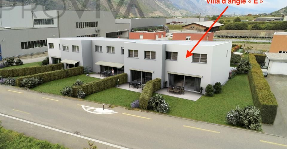Villa d'angle exclusive dans le Valais ensoleillé - Confort et innovat - Maison contiguë 4.5 pièces - image - 1