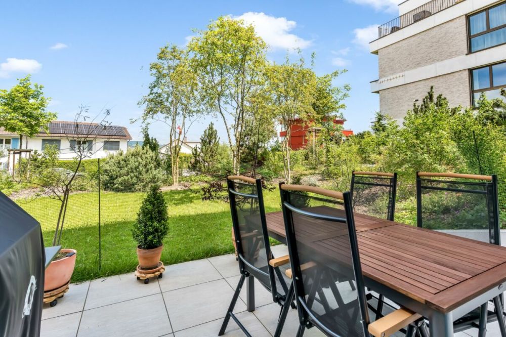 Wohnen am Zürichsee: Moderne Gartenwohnung mit viel Licht -  Bild 8