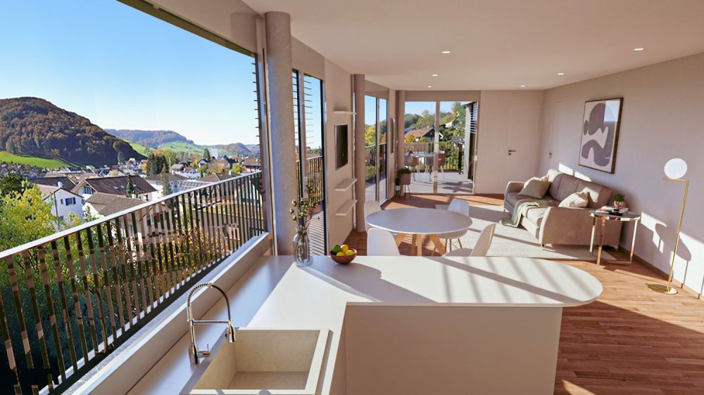 Lichtdurchflutetes Mehrfamilienhaus mit 7 Wohneinheiten in Gelterkinden -  Bild 5