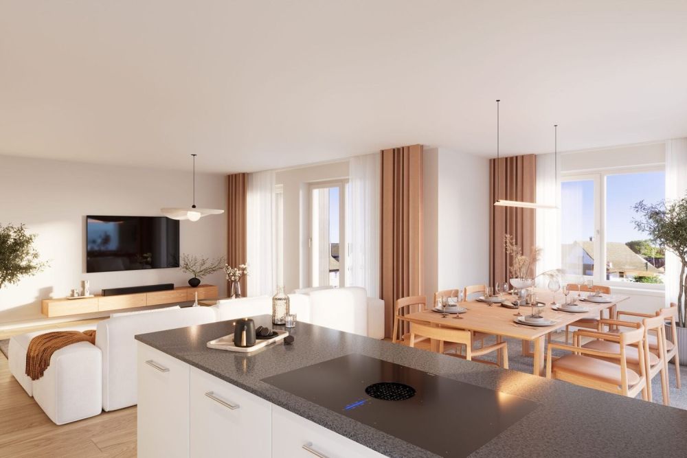 (C102) 5.5-Zimmer-Wohnung mit sonnigem Balkon -  Bild 2