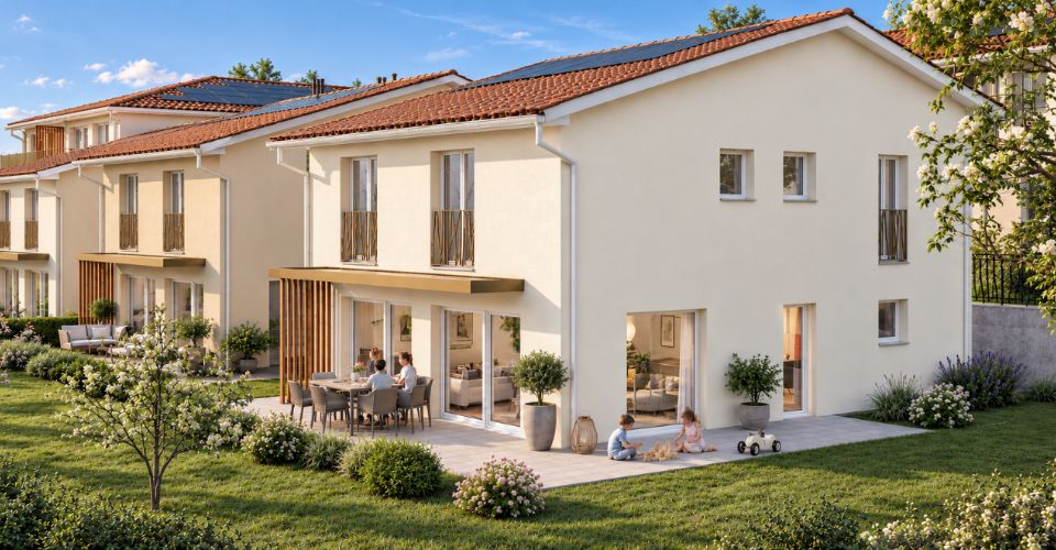 3 villas individuelles neuves à Vauderens - à deux pas de la gare CFF - Maison 5.5 pièces - image - 1