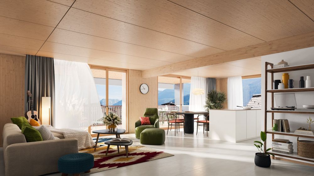 Dein Wohlfühlzuhause in gesundem, atmungsaktivem, modernen Neubau 4.5-Zimmer-Wohnung -  Bild 1