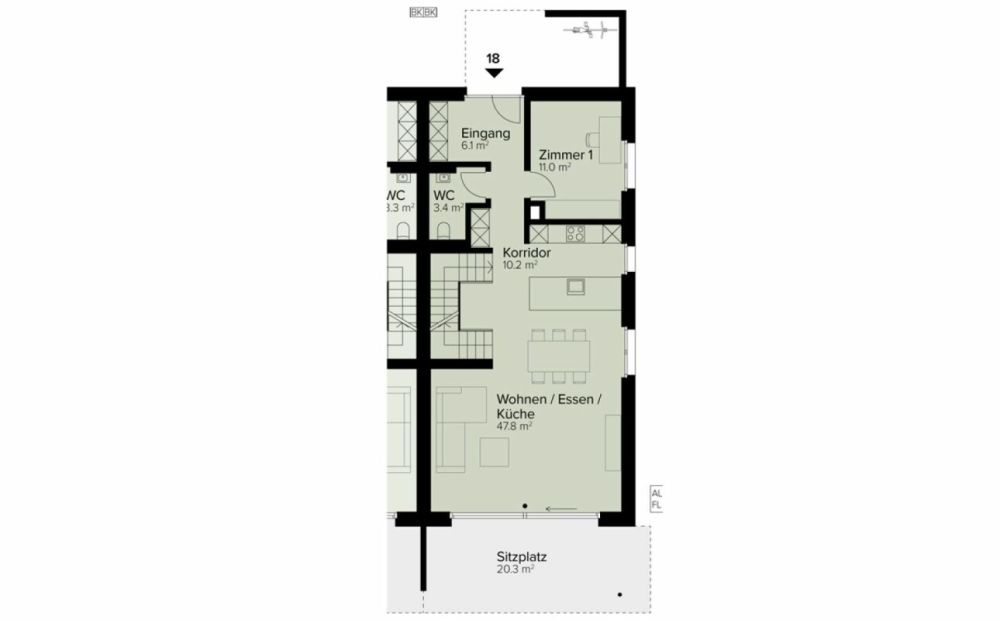 267 m² | 5.5-Zimmer-EFH "Rosenberg" - Visualisierung