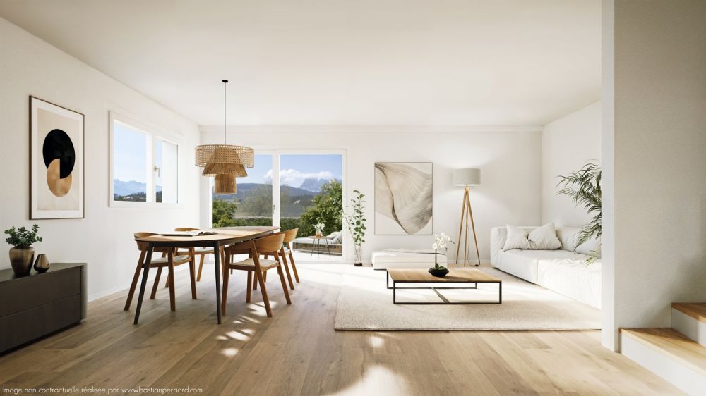 Vuadens – Magnifique villa jumelée neuve de 5,5 pièces avec vue ouest -  Bild 2
