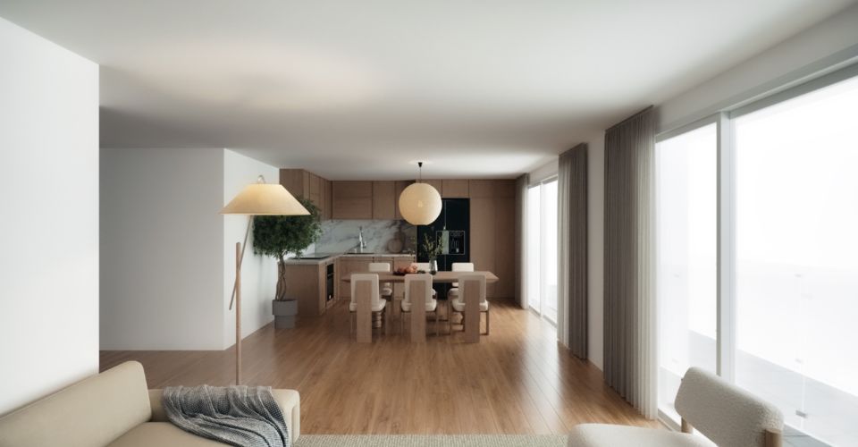 Appartement de 4,5 pièces dans les combles aux Neyres - Appartement 4.5 pièces - image - 3