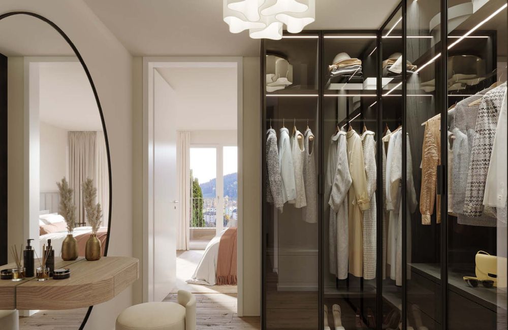 Exklusive 4.5-Zimmer-Wohnung mit grosszügiger Terrasse und Panoramablick - Bild 11