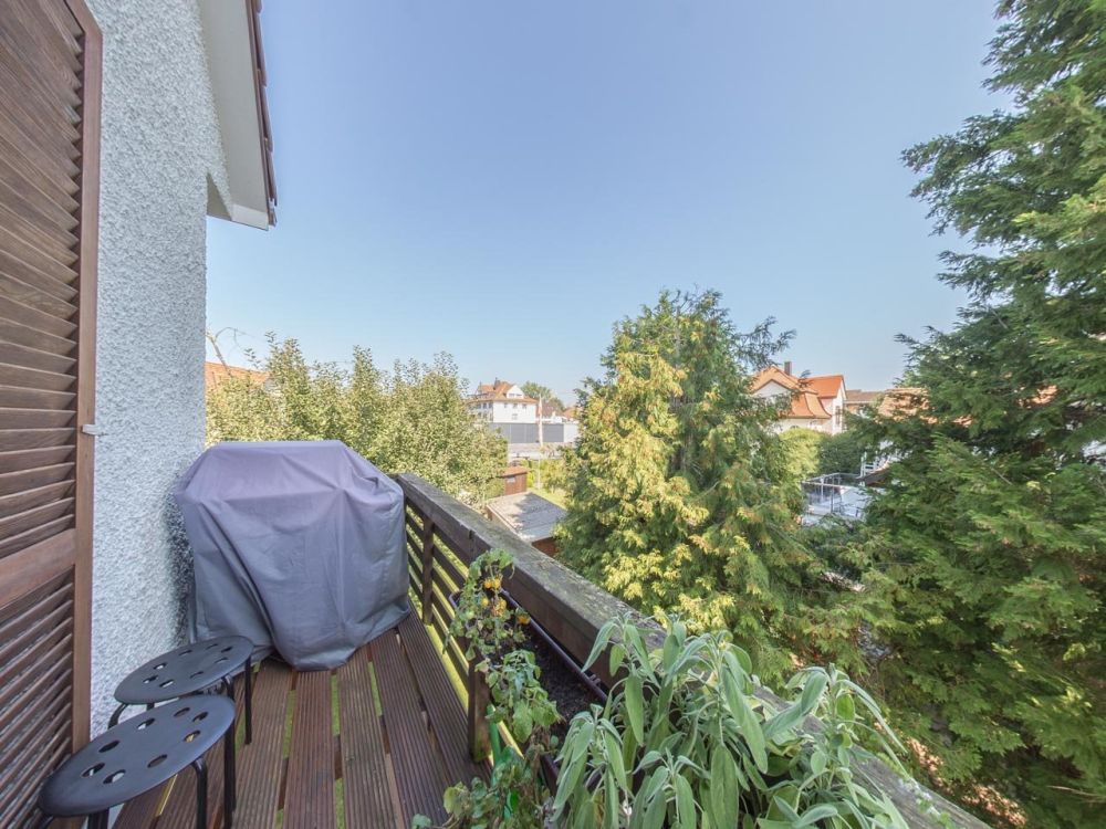 Altbau trifft Neubau: 4.5-Zimmer-Wohnung in Kreuzlingen mit Balkon und Parkplatz - Zweiter Balkon