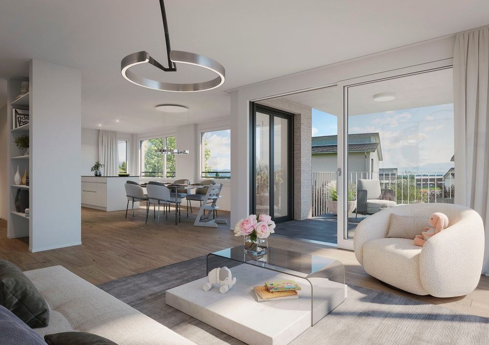 Freistehendes 6½-Zimmer-Einfamilienhaus (Neubau) nur 20 Min. von Zug entfernt -  Bild 4