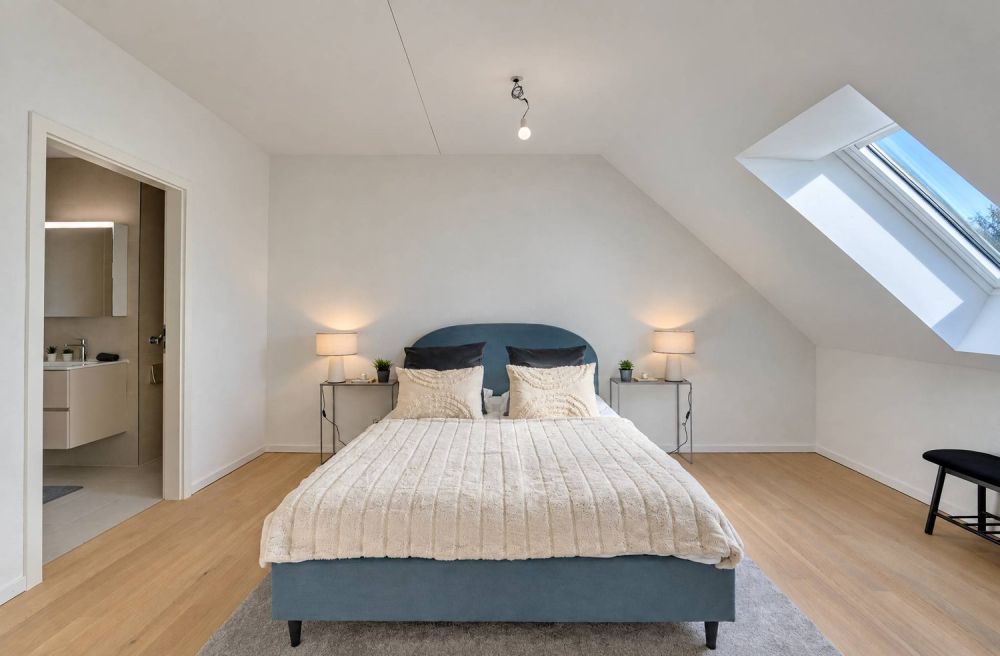 Spacieux duplex neuf au coeur du village - Chambre parentale