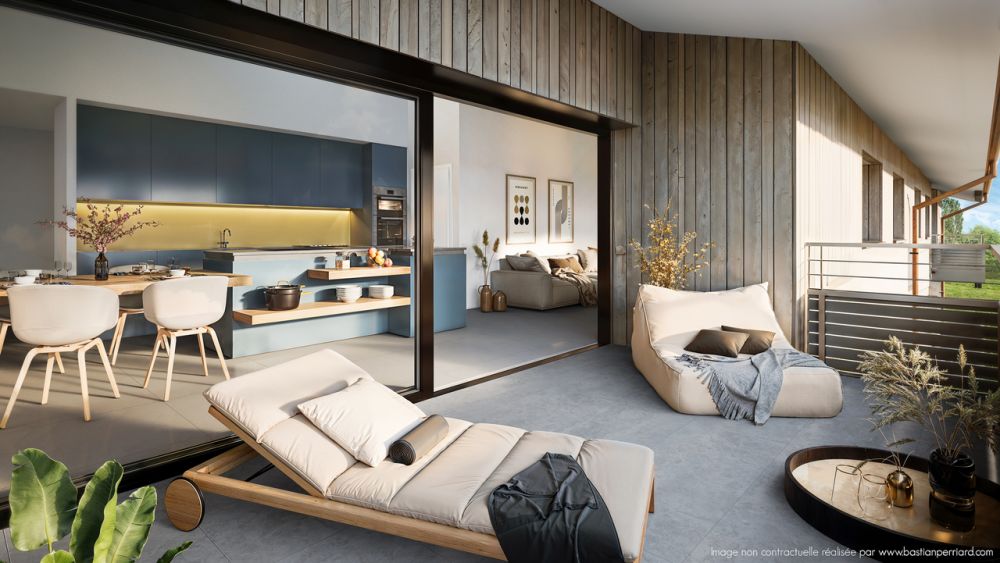 Spacieux logement neuf de 4.5 pièces avec grand balcon - Bild 3