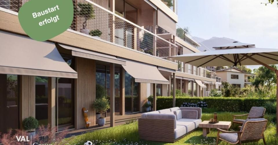 Moderne 3.5 Zimmerwohnung an erhöhter Lage mit Blick auf das Rhonetal - Appartement 3.5 pièces - image - 1