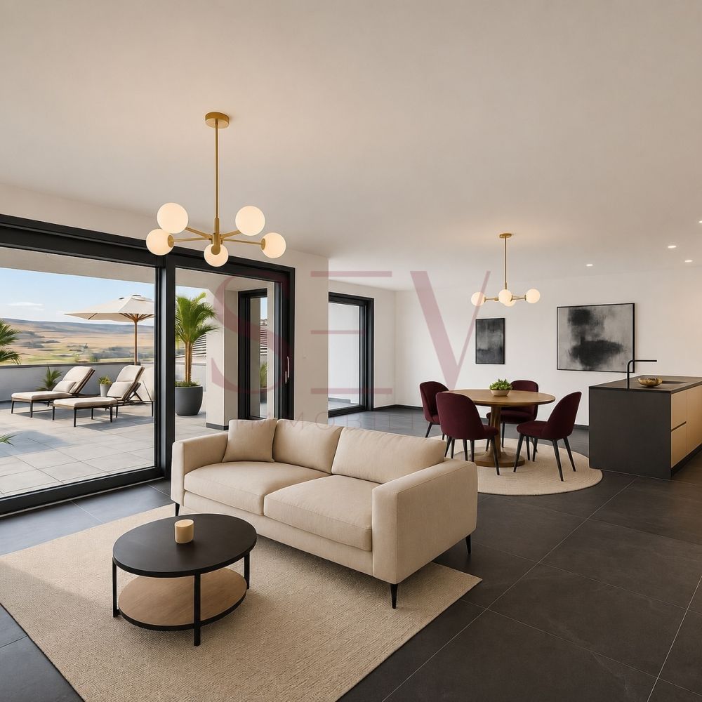 VILLA CONTEMPORAINE DE 5.5 PIÈCES AVEC UNE VUE PANORAMA SUR LUCENS -  Bild 4