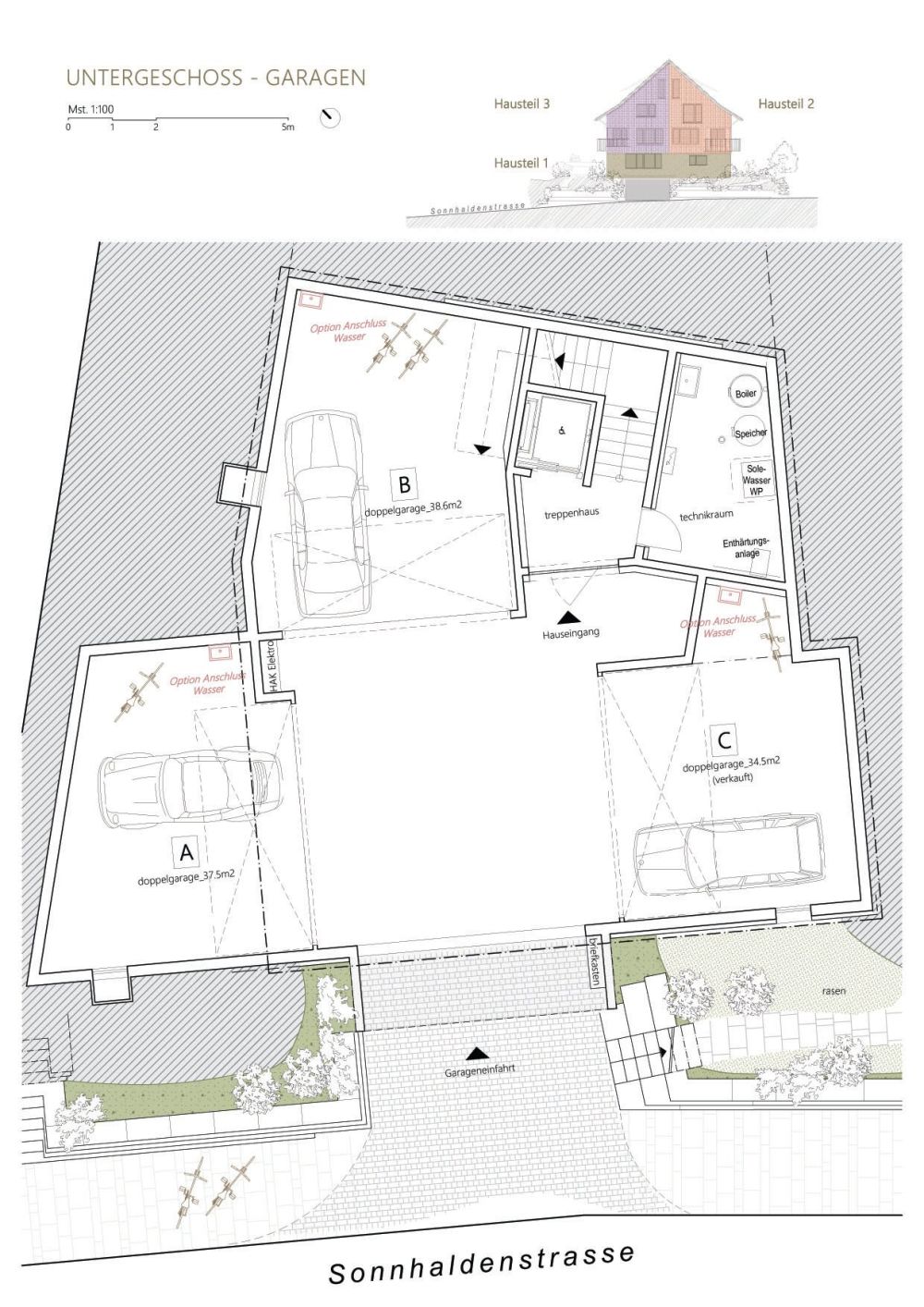 Hausteil mit Einfamilienhaus-Charakter an bester Hanglage -  Bild 11