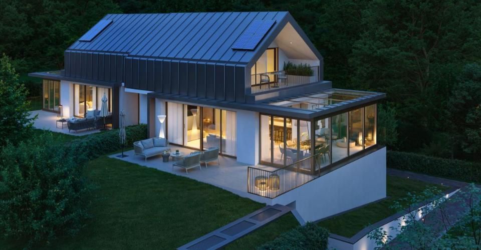 PROJET NEUF | VILLA JUMELÉE CONTEMPORAINE À PREGNY-CHAMBÉSY | Villa A - Maison jumelée 5 pièces - image - 4