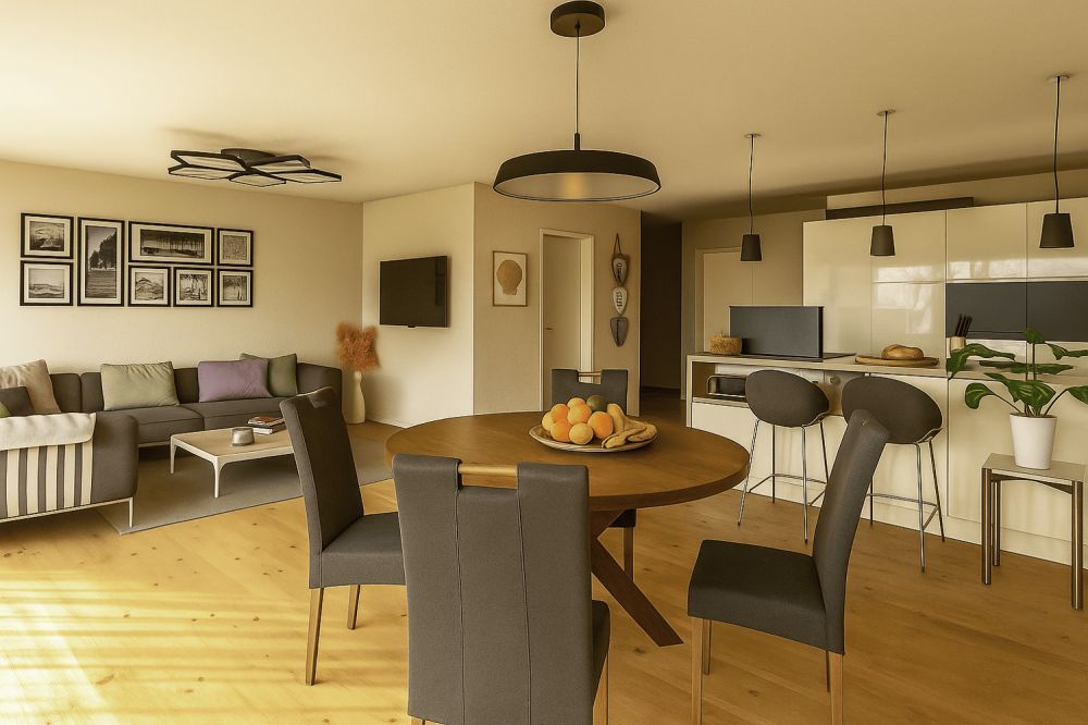 Neubau Haushälfte (Haus Bach) - Ihr neues Zuhause in ruhiger, zentraler Lage in Wald ZH -  Bild 2