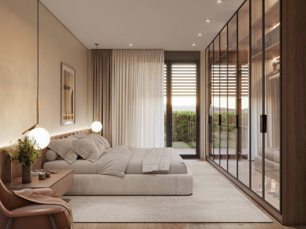 L'Orée du Léman - Vivre l'exception à Pully | Lot 2 - Chambre parentale