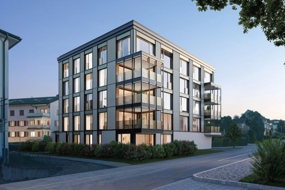 4.5 Zi. Neubauwohnung mit Loggia 3.B - Aussenansicht