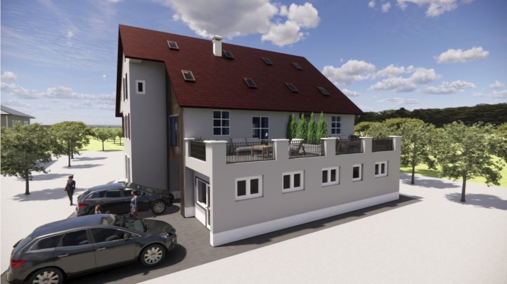 Dreigeschossige Maisonette mit Terrasse, Licht & Struktur -  Bild 1