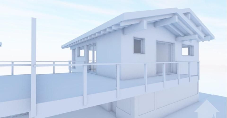 En construction, chalet traditionnel, quartier calme, vue panoramique - Chalet 5.5 pièces - image - 3