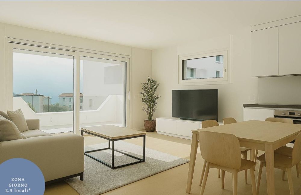 Verkauf in Minusio - Neues 2.5-Zimmer-Apartment im ersten Stock -  Bild 1