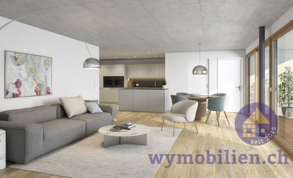 Es steht nur noch die 2.5-Zimmer-Wohnung zum Verkauf - Wohnbereich 2.5 OG (1090-04)