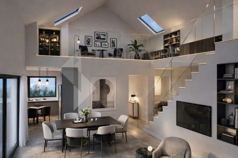 Volumes exceptionnels, superbe appartement avec galerie! - 2ème Duplex 3 CAC Bureau