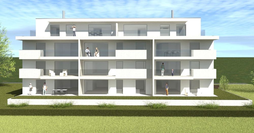 AUSSERGEWÖHNLICH! Appartements von hoher Qualität mit 3,5, 4,5 Zimmern und Dachgeschossen, ideal gelegen -  Bild 1