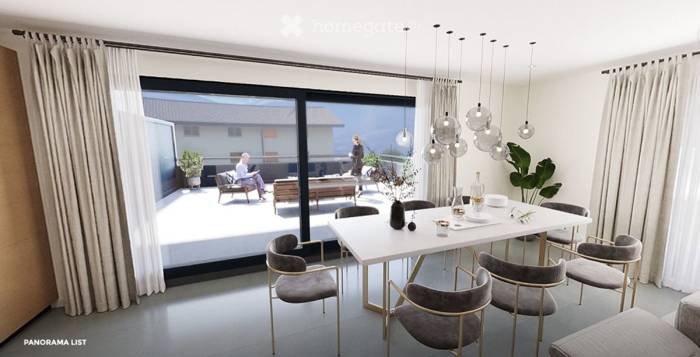 Appartement spacieux 3,5 pces avec terrasse et pelouse -  Bild 2