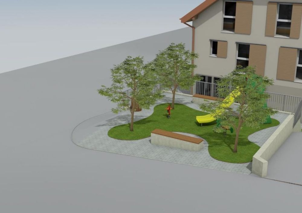 PROJET NEUF : Appartement de 3.5 pièces au rez-de-chaussée - Bild 7