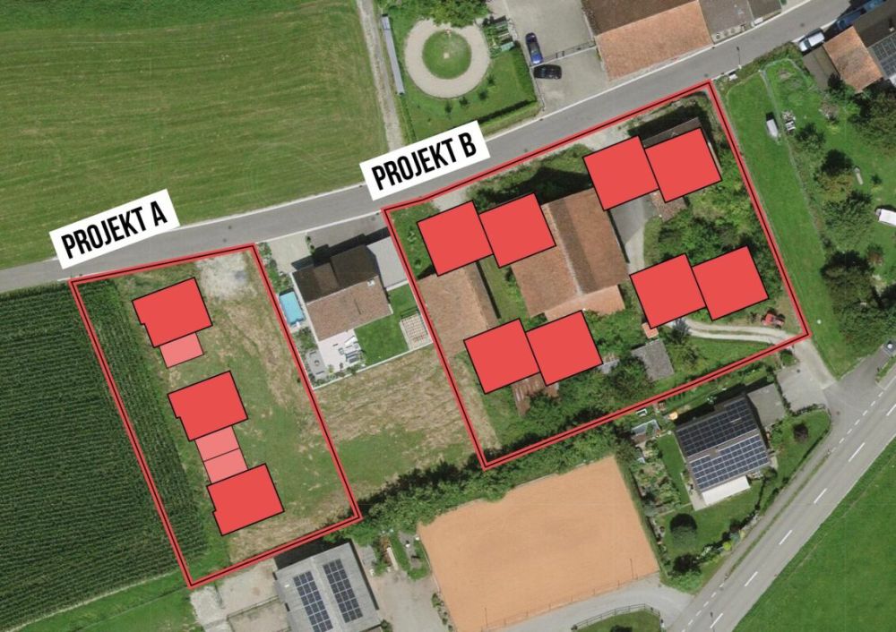 Bauprojekt auf attraktivem Bauland in Buchackern - nahe Golfplatz Erlen -  Bild 2