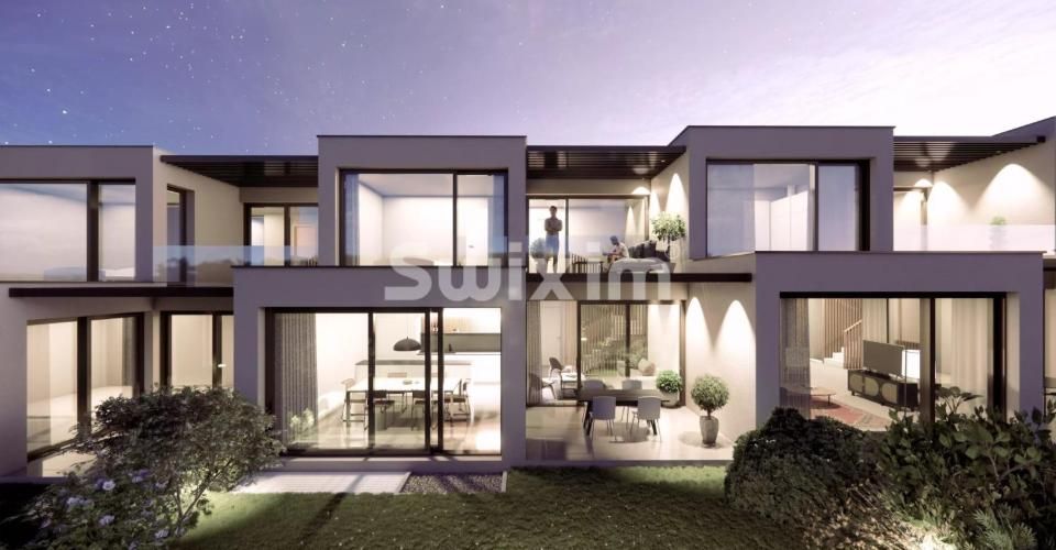 Maison contemporaine HPE à Veyrier, D - Maison 5.5 pièces - image - 2