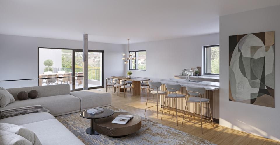 "ROCHER EN VILLE" 6 VILLAS DE STANDING AU COEUR DE SION - Villa 4.5 pièces - image - 5