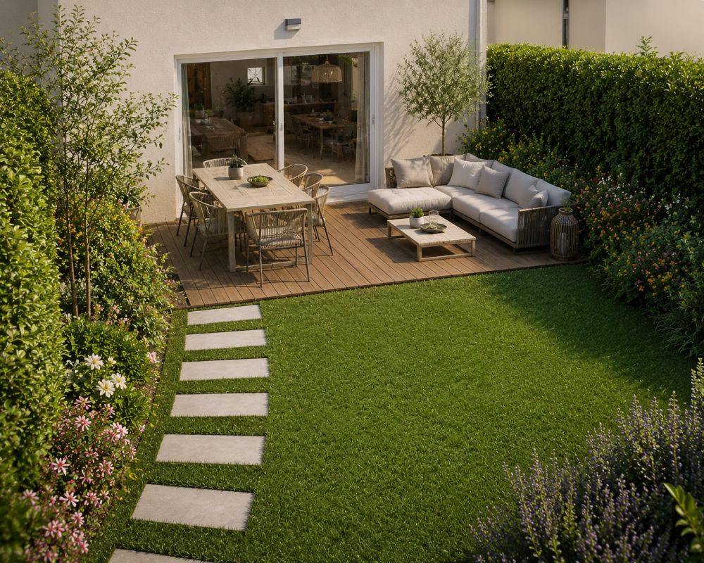 Wohnung 3.5 Zimmer mit privatem Garten -  Bild 1