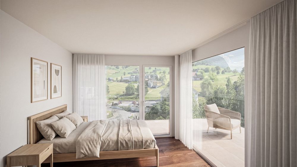 Grosszügiges Wohnen mit Weitsicht - 5½-Zimmer-Wohnung in Ennetmoos -  Bild 9