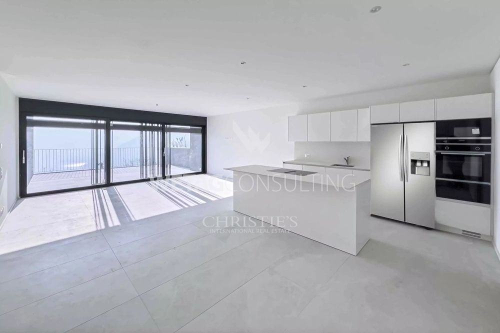 Lugano-Carona: moderne Duplex-Wohnung mit spektakulärem Blick auf den Luganersee zu verkaufen -  Bild 3