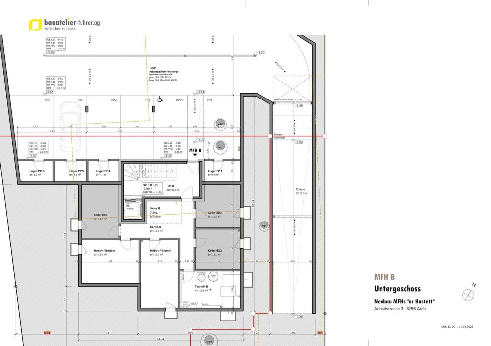 HIGHLIGHT! ; - 4.5 Zimmer-Gartenwohnungen in Arch ... -  Bild 10
